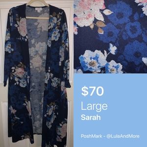 LuLaRoe Large Sarah Duster Jacket - BNWT